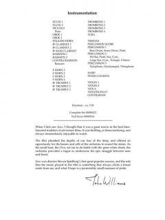 Suite from Jaws von John Williams 