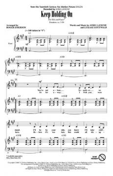 Keep Holding On von Lavigne 