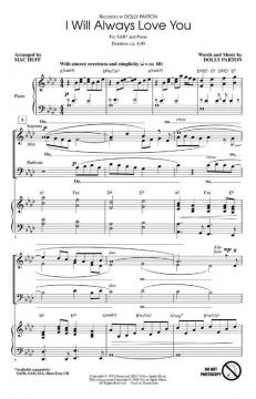 I Will Always Love You (Dolly Parton) 