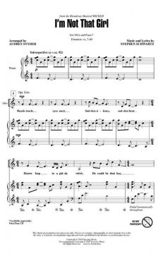 I'm Not That Girl (Stephen L. Schwartz) 