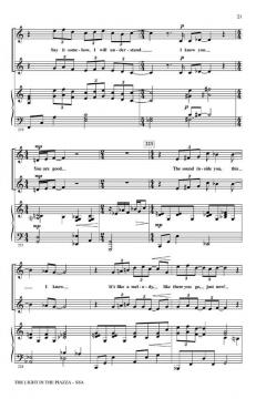 The Light In The Piazza (Choral Highlights) (Adam Guettel) 