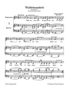 12 Eichendorff-Lieder op. 30 von Othmar Schoeck 