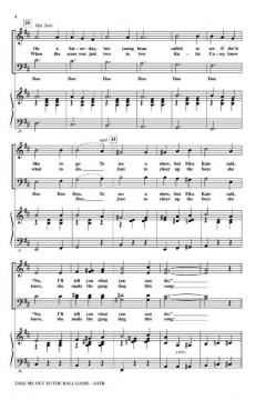 Take Me Out To The Ball Game (Albert von Tilzer) 