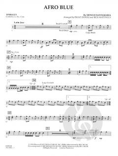 Afro Blue von Mongo Santamaria für Percussion Ensemble im Alle Noten Shop kaufen