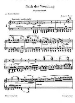 Elegien von Ferruccio Busoni 