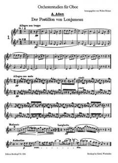 Orchesterstudien für Oboe Band 2 von Walter Heinze im Alle Noten Shop kaufen