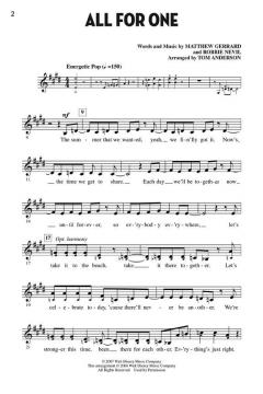 Let's All Sing Songs From Disney's High School Musical 2 