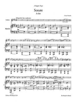 Sonate A-dur von Cesar Franck 