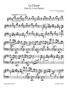 6 Etuden nach Paganini Nr. 5 von Franz Liszt 