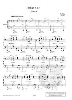 3 Balladen op. 12 von Fazil Say 