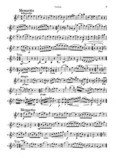 Divertimento Nr. 1 B-Dur KV Anh. 229 von Wolfgang Amadeus Mozart 