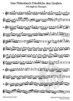 Das Flötenbuch Friedrichs des Großen von Schwarz-Reiflin im Alle Noten Shop kaufen