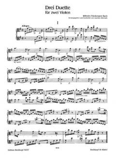 3 Duette von Johann Sebastian Bach 