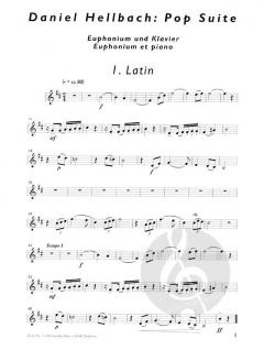 Pop Suite mit CD von Daniel Hellbach 
