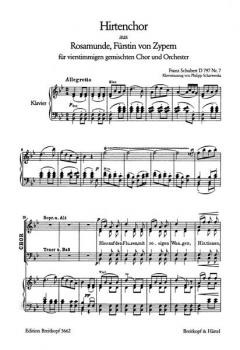 Rosamunde op. 26 D 797/7 (Franz Schubert) 