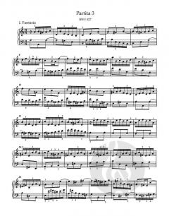 6 Partiten BWV 825-830 von Johann Sebastian Bach 