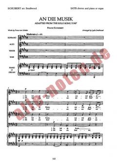 An Die Musik von Franz Schubert 