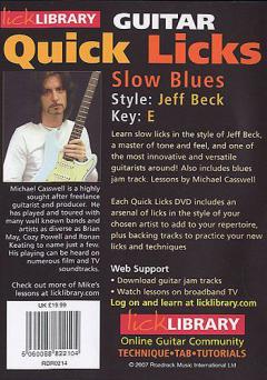 Slow Blues: Key Of B von Jeff Beck 