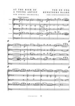 Ved En Ung Kunstbers Baare (At the Bier of the Young Artist) von Carl Nielsen 