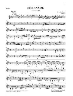 Serenade D-dur op. 25 (Ludwig van Beethoven) 