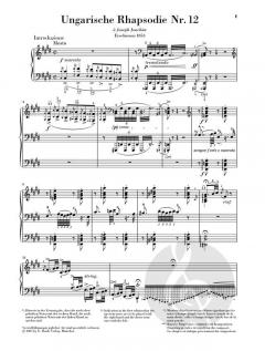 Ungarische Rhapsodie Nr. 12 von Franz Liszt 