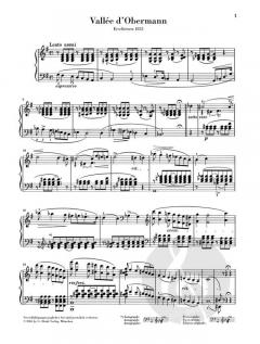 Vallée d'Obermann von Franz Liszt 