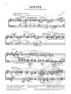 Klaviersonate op. 1 von Alban Berg im Alle Noten Shop kaufen
