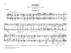 Dumky Klaviertrio op. 90 von Antonín Dvorák im Alle Noten Shop kaufen