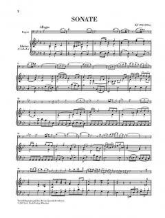 Sonate B-Dur KV 292 (196c) (W.A. Mozart) 