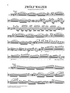 12 Walzer für Kontrabass solo von Domenico Dragonetti im Alle Noten Shop kaufen