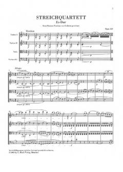 Die Streichquartette von Ludwig van Beethoven im Alle Noten Shop kaufen