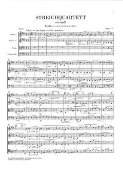 Die Streichquartette von Ludwig van Beethoven im Alle Noten Shop kaufen