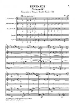 Serenade Es-dur KV 375 (W.A. Mozart) 