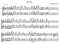 24 Jazz-Duette in Bb (hohe Lage) von Heiko Quistorf 