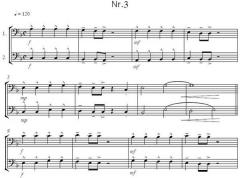 24 Jazz-Duette in C (Bassschlüssel) von Heiko Quistorf 