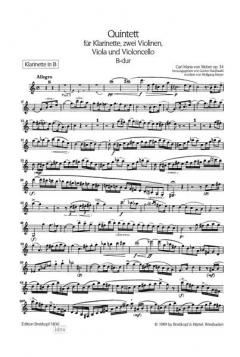 Quintett B-dur op. 34 (Carl Maria von Weber) 