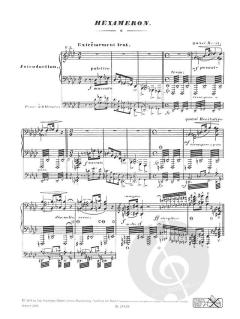 Hexaméron - Morceau de Concert von Franz Liszt 