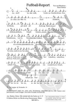 Fussball-Report für Sprechchor (Heinz Benker) 