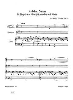 Auf dem Strom op. post. 119 D 943 (Franz Schubert) 