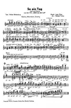 Heut` ist ein Feiertag für mich von Lothar Olias 