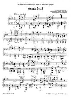 Sonate Nr. 3 f-moll op. 5 von Ulrich Mahlert 