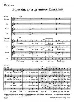 Passionsbericht des Matthäus Chor a cappella (Ernst Pepping) 