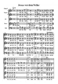 Passionsbericht des Matthäus Chor a cappella (Ernst Pepping) 