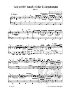 Wie schön leuchtet der Morgenstern (J.S. Bach) 