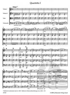 Streichquartette op. 59 von Ludwig van Beethoven (Download) 