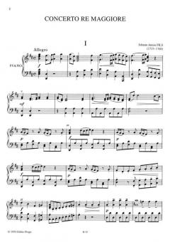 Konzert D-Dur von Anton Fils 