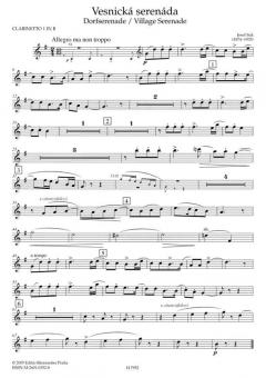 Dorfserenade für zwei Klarinetten und Streichinstrumente (Josef Suk) 