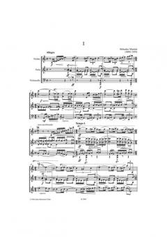 Streichtrio Nr. 1 (H 136) von Bohuslav Martinu im Alle Noten Shop kaufen