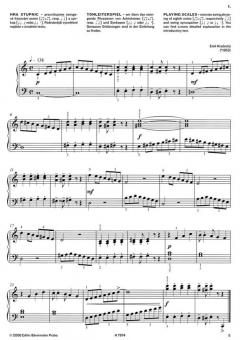 Jazzetüden für junge Pianisten von Emil Hradecky 