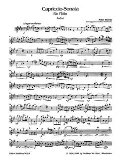 Capriccio-Sonata A-Dur von Anton Stamitz 